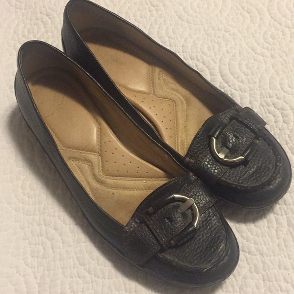 Naturalizer Shoes - Naturalizer slide on black shoes